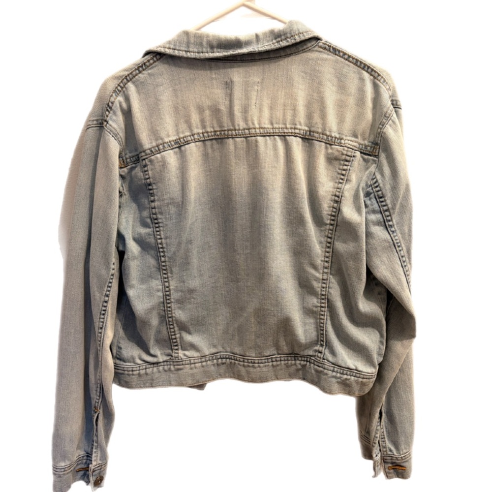 Melrose and Market Light Gray Denim Jacket